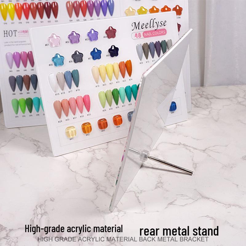 Nail Art Color Chart Display Board - Available In 60, 80, 96, 120, 160, 200, or 240 Colors