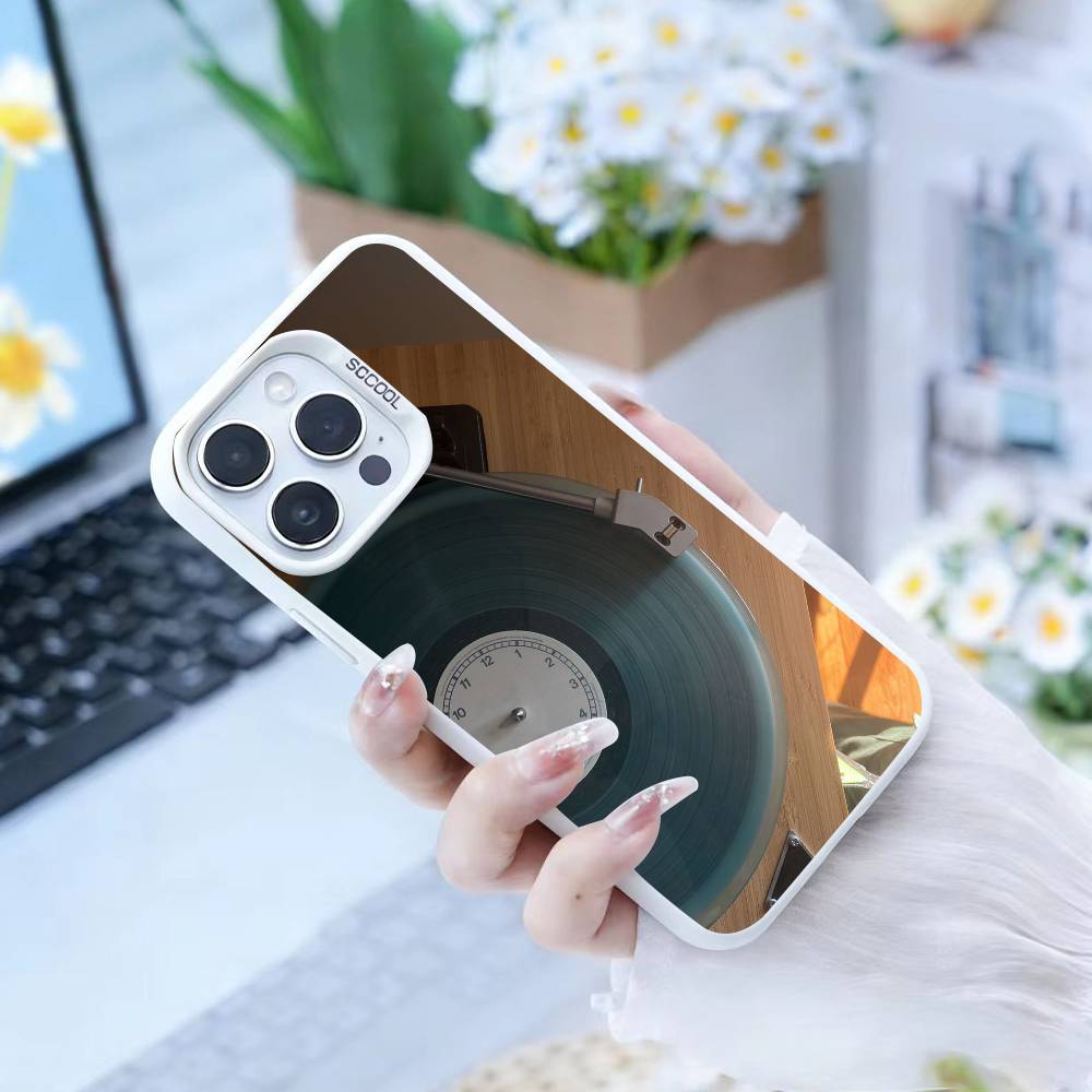 Vintage Film-Retro VHS Video Tape Label Phone Case For iPhone17, 16,15,14,13,12 Pro Max white Candy Matte Shockproof Cover