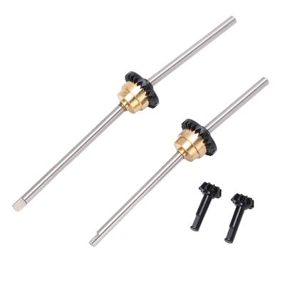 Aluminum Alloy Front Rear Axle Differential Kit for WPL C14 C24 C34 C44 B14 B16 B24 B36 116 RC Car