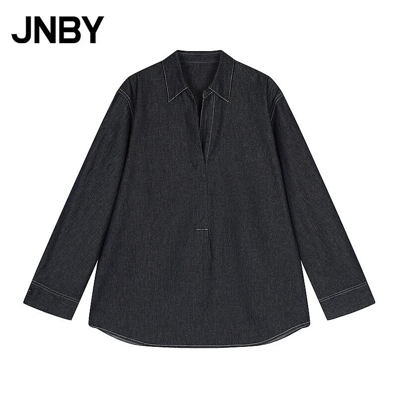 JNBY 25 Autumn Relaxed Fit Cotton Pullover Shirt M