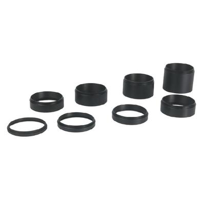 8Pieces Telescope Adapter Extension Tube Set M48x0.75 3/5/7/10/12/15/20/30mm Metal Extending Rings for Cameras Eyepieces