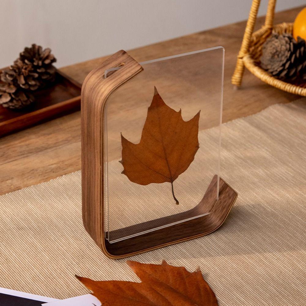 DIY Double-side Photo Frame Clear Picture Display Frame Acrylic Photo Frame Calendar Display