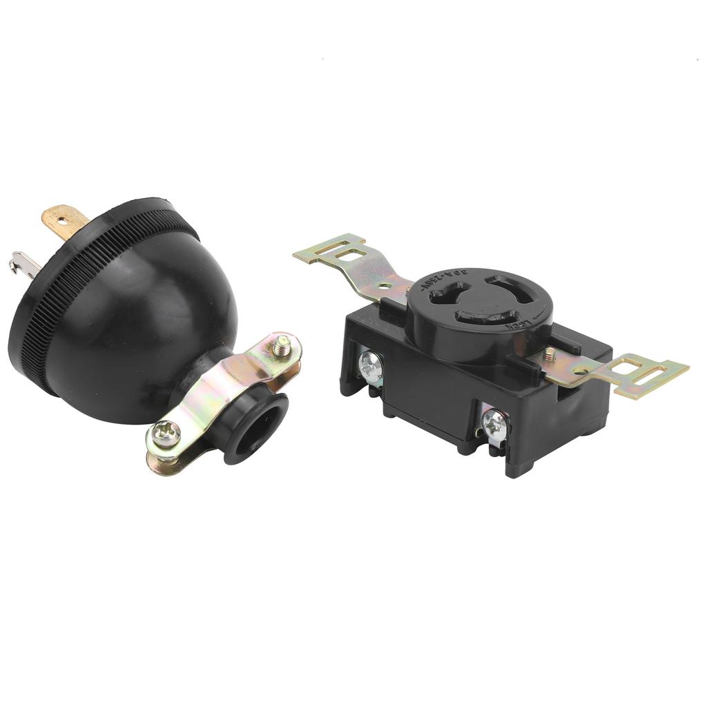 Generator 3 Hole Socket Plug SinglePhase Copper Diesel Engine Accessories 3 5 6.5 8KW AC220V