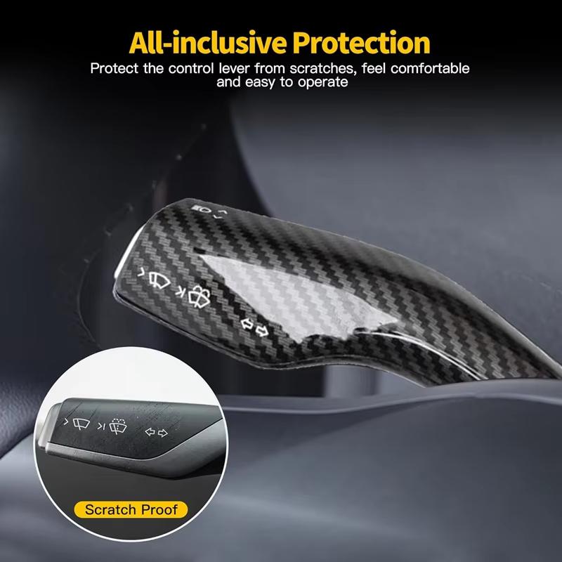 For Tesla Model Y For Tesla Model  3 Gear Shift Cover Shift Knob Cover Lever Handle Protection Car Accessories Interiors