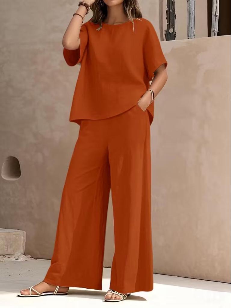 New Women's Casual Suit - Fashionable Two-Piece Set with Stylish Temperament