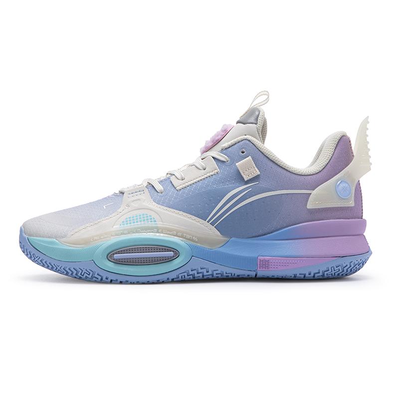 Li Ning YOUNG Low top Children s Basketball Shoes Blue YKBS012-1 37