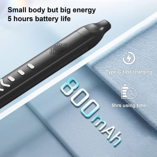 Fangzi Digital Wind Instrument, Portable Electronic Wind Instrument Synthesizer with 10 Tones, Adjustable Sensitivity, Built-in Speaker, App, Bluetoot