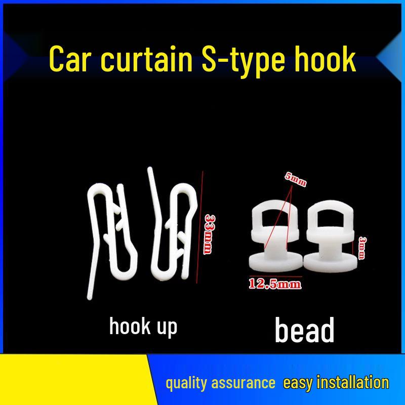 Plastic Universal Curtain Pulley Hook for Slide Rails