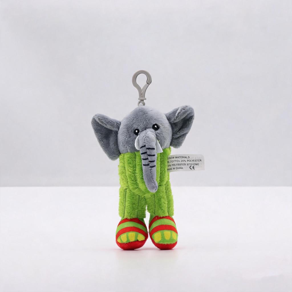 Cactus Elephant Pendant Shan Hai Jing Doll Brainrot Animals Toy Plush Doll