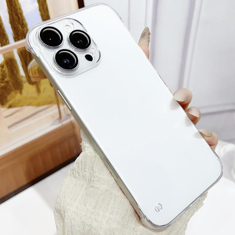 

Ultra Clear High Transparency Borderless iPhone 11PM-17 Hard Case iPhone 14 Pro