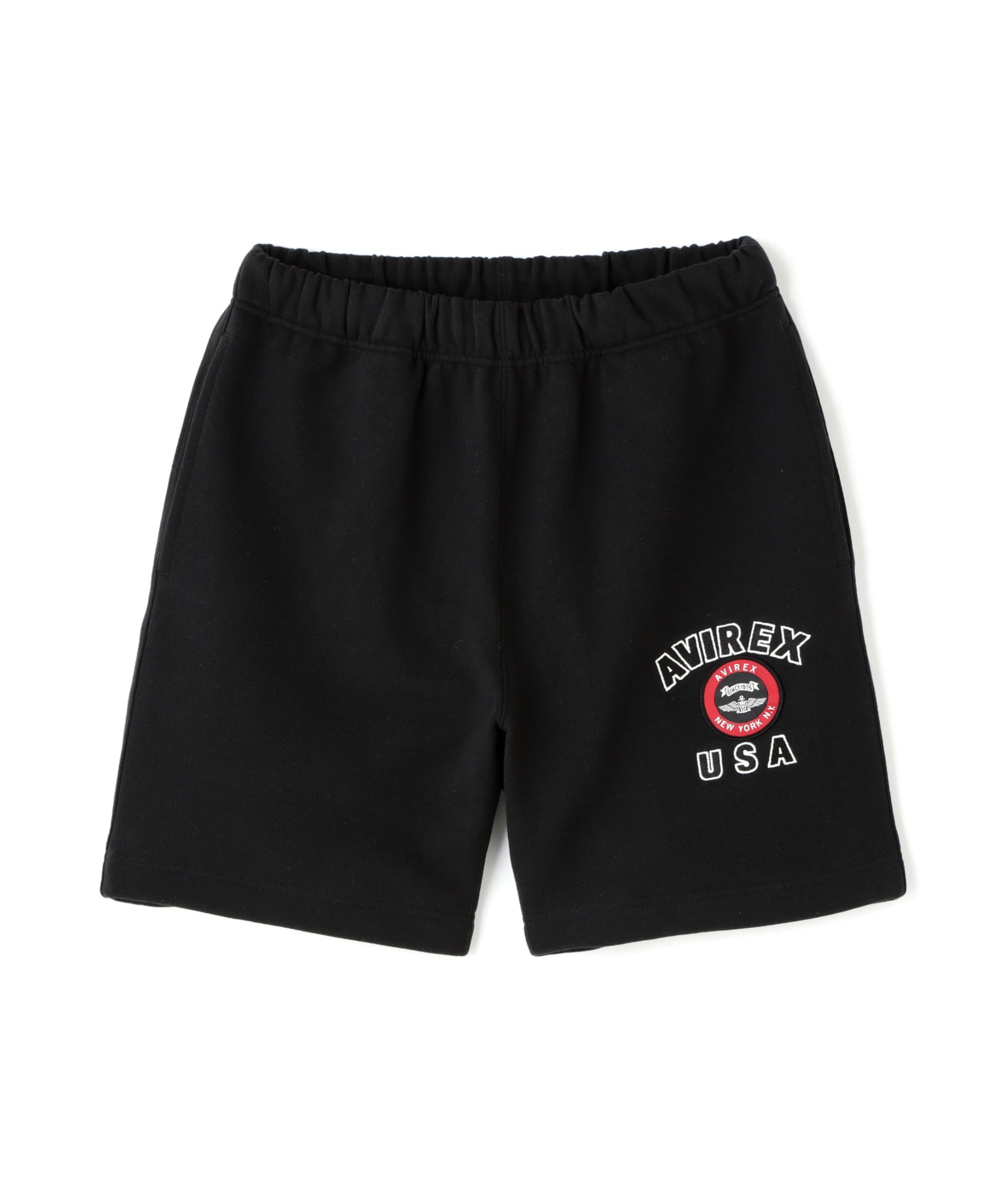 AVIREX VARSITY LOGO SHORTS XL black 783-5913002 чёрный