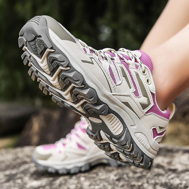 2024 Outdoor High-Top Hiking Shoes, Plus Size, Unisex Couple Style