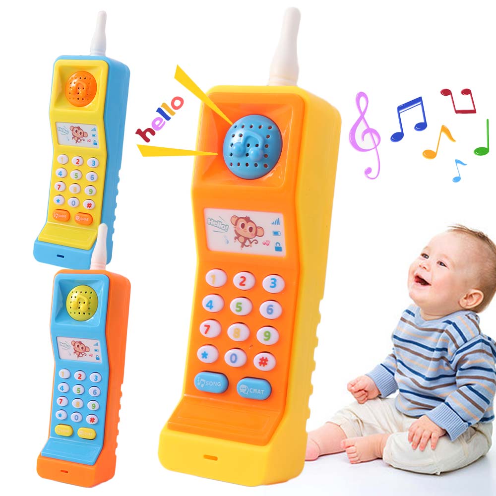 Musical Mobile Phone Toy Electronic Kids Learning Cellphone Baby Phone Toys Kids Gift