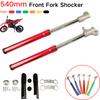 540mm Inverted Front Fork Shock Absorber Kit for Small Apollo 47cc 49cc 2‑Stroke Mini Moto Moped Pocket Dirt Pit Bike Parts