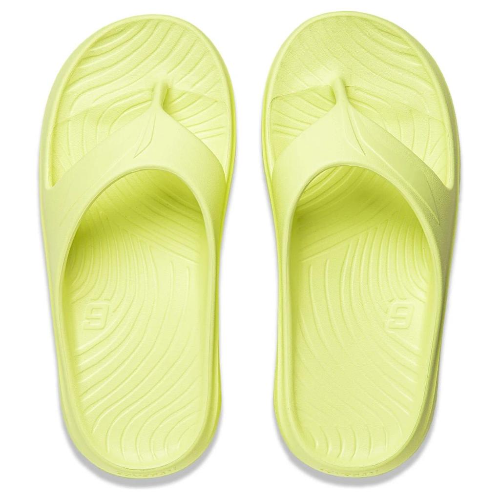 Li-Ning Trendy Comfortable Non-Slip Flip Flops Unisex Footwear Yellow AGAU017-7