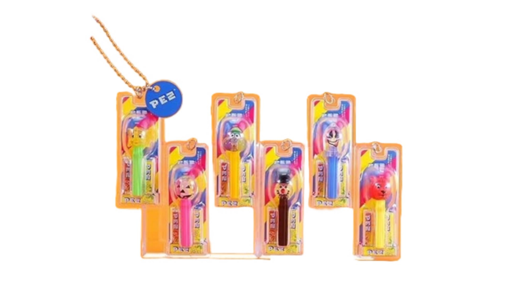 

PEZ Ball Chain Mascot All 6 Types Set Full Comp Gacha Gacha Capsule Toy Vol.2 ×