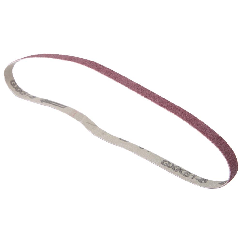 10pcs 533 X 9mm Aluminium Oxide Sandpaper Aluminum Oxide Belt Sander Strap  Woodworking