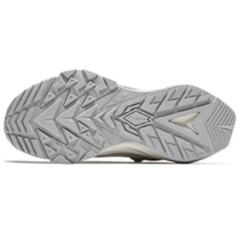 Anta Tracking Comfortable Casual Shock Absorbing Slip Resistant Durable Low Top Hiking Shoes Men Hiking Shoes Gray White 912445586-1