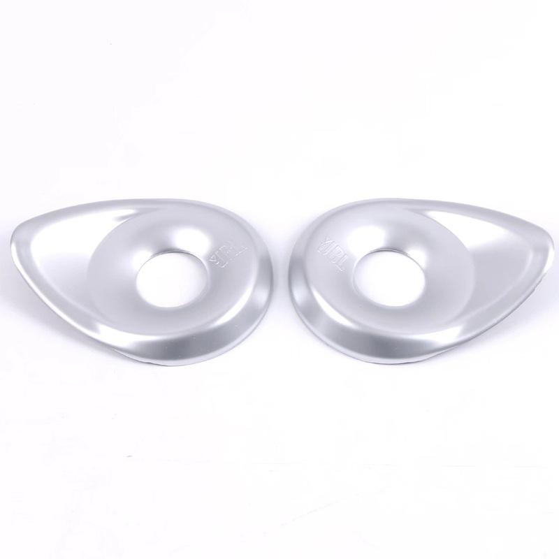 Car Interior Door Window A-Pillar Audio Speaker Ring Cover ABS Plastic Decoration Accessories For Toyota Sienna