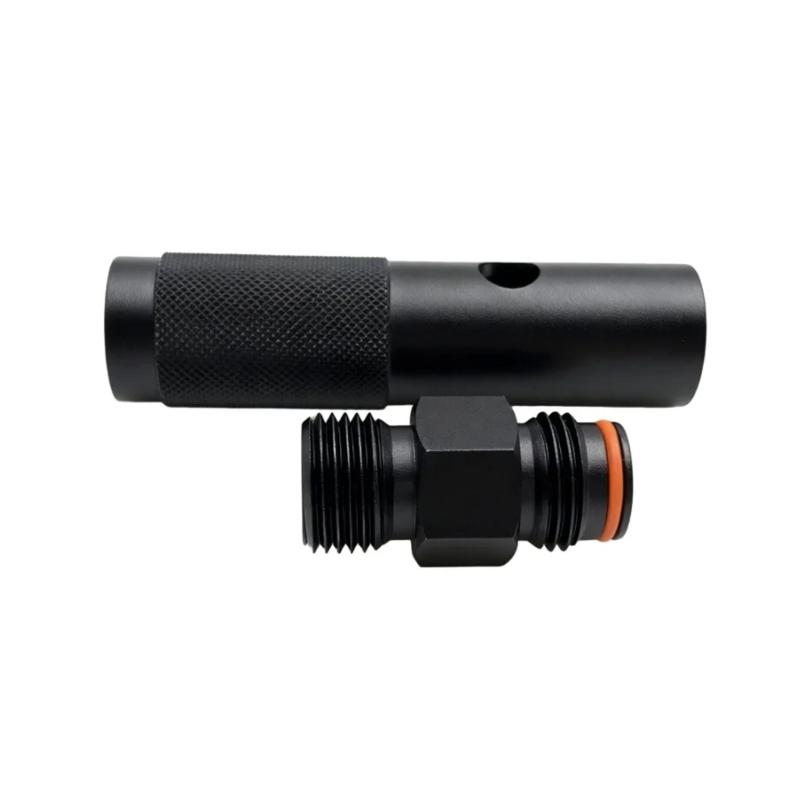 12g Carbon Dioxide Cartridges Cylinder Adapter Small Cylinder Quick Charging Adapter for Sodas Dispensers Camping Gear
