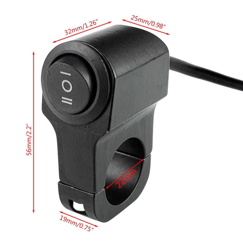 Motorcycle Headlight Modified Control Handlebar Mount Universal