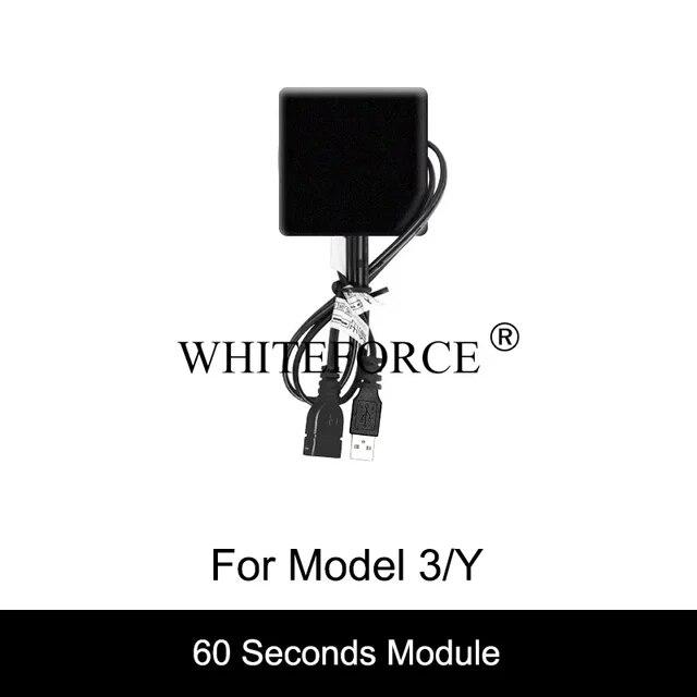 For Tesla Model 3/Y 2017-2023 Streaming Ambient Light Dashboard Flow Light Remote/APP Control USB Ambient Strip Lamp Decoration