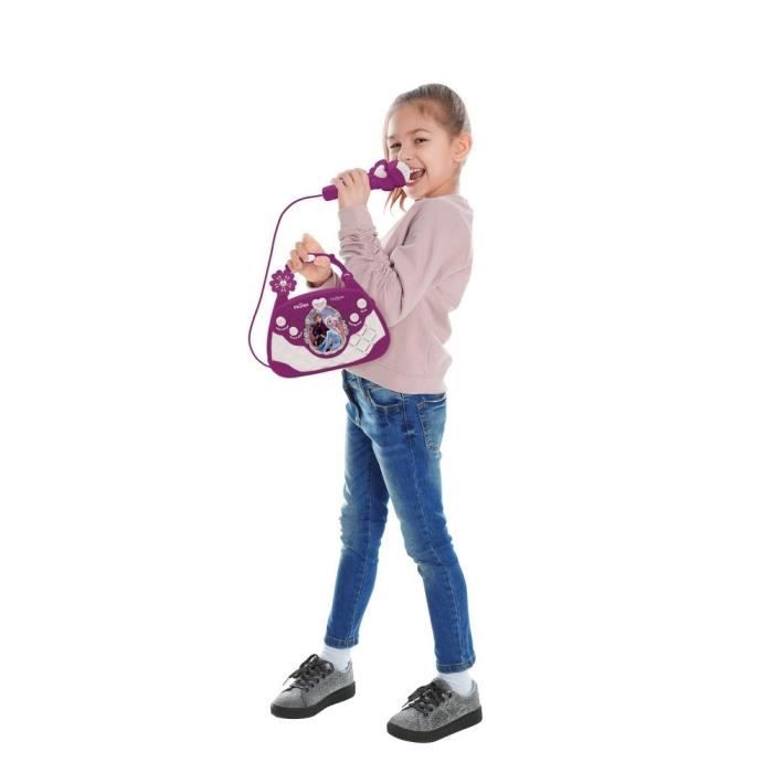 Frozen Musical Handbag with Microphone and Light Effects
