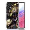 Black C-Clovers Anime Phone Case For Samsung Galaxy A52 A32 A22 A12 A02S A50S A30S A51 A31 AA71 Note 20 Ultra 10 S10 Plus Galaxy