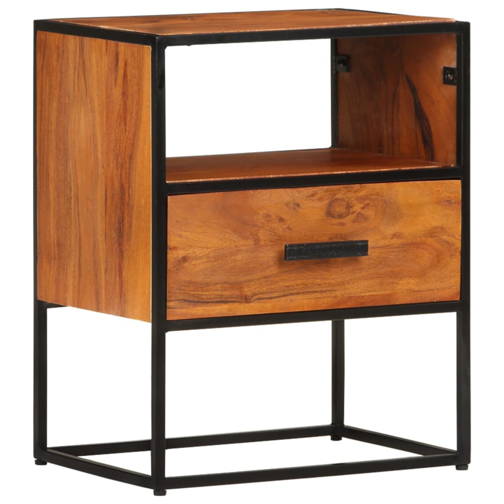 Nightstand 40 x 30 x 50 cm Solid Acacia Wood