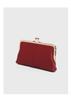 Retro Women's Long Clutch Bag with Folding Clasp and Ample Storage