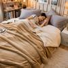 Throw Blanket Keep Warm Winter Bed Blankets Double Sided Super Soft Fluffy Lightweight Fleece Blanket Blanket for Office Home