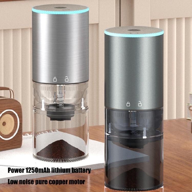 Portable Coffee Bean Grinder Efficient Electric Coffee Grinder with Adjustable Setting for Freshness Grounds
