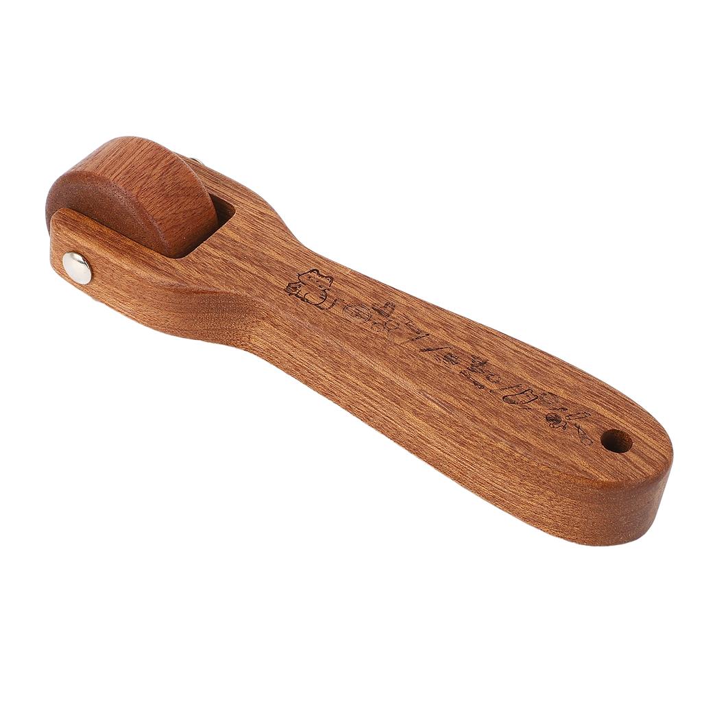 Wood Quilting Seam Roller Ergonomic Handle Multi Functional Sewing Push Pressing Wheel