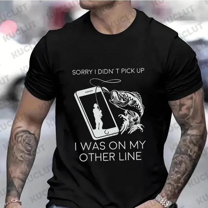 Fishing Shirts for Men Dad Fishing T-shirts Tops Fishing Things I Do In My Spare Time Tshirts Fish Fisherman Dad Tee Clothing