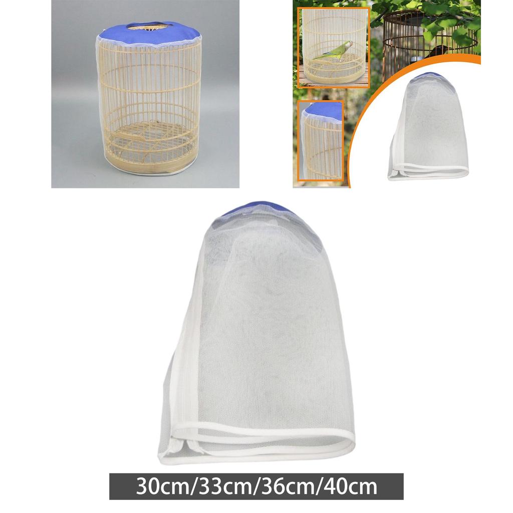 Birdcage net cover, net protector, practical food catcher, birdcage net cover