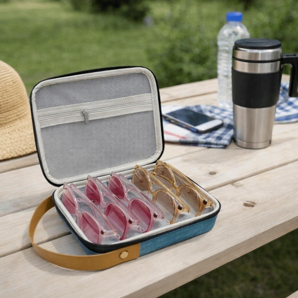 Portable Glasses Storage Box Hard Shell Sunglasses Protective Case Eyeglasses Case  Work