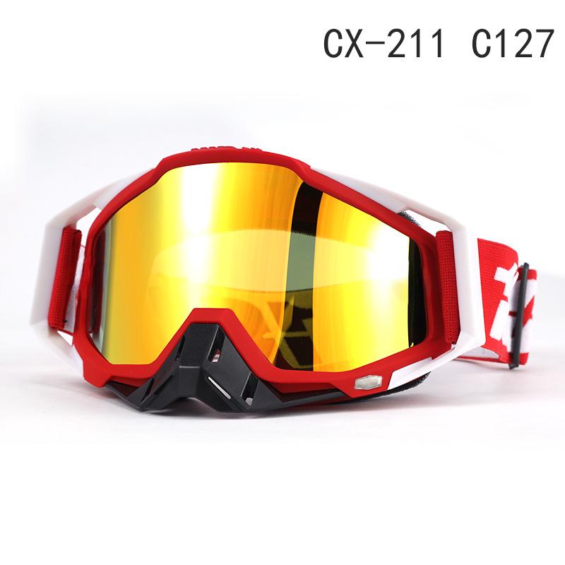 Gafas de Moto y Esquí a Prueba de Viento Transfronterizas: 100% Todoterreno, Equitación al Aire Libre y Protección para Descenso