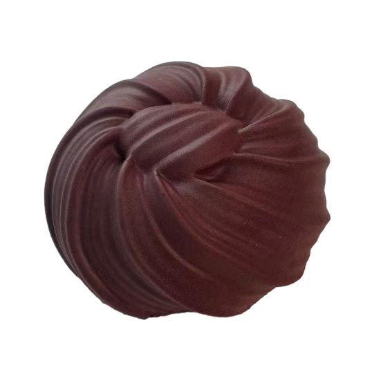 Chocolate Mousse Cake Squeeze Toy Anti-Anxiety Simulated Chocolate Cream Sensory Toy Simulation Food Photo Props