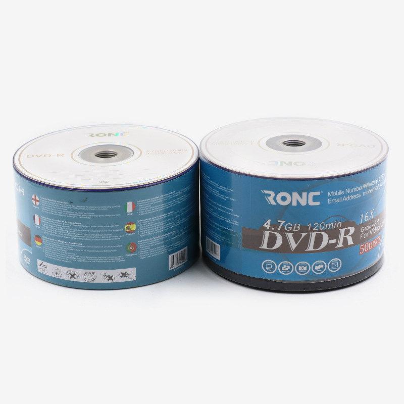 Data Recording CD 50 Pieces Blank CD 7GB 1-16x DVD-R 4 Simple Package