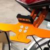 12V Motorcycle LED License Plate Light Decorative Lamp Frame Rear Tail Number Light Universal Indicators Motorbike Parts