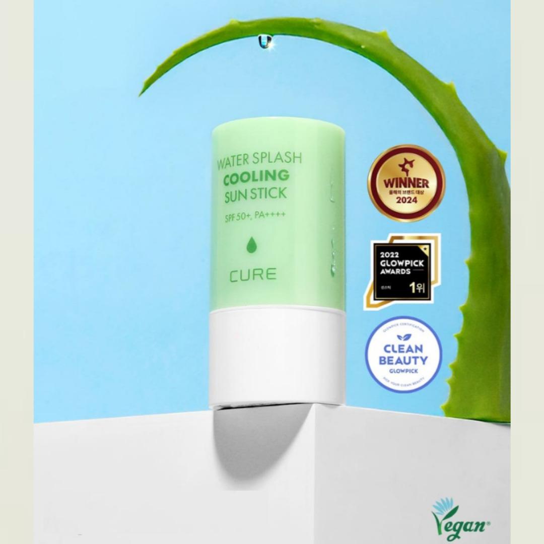 

CURE WATER SPLASH ОХЛАЖДАЮЩИЙ СОЛНЦЕЗАЩИТНЫЙ СТИК 23г(SPF50 + PA ++++)