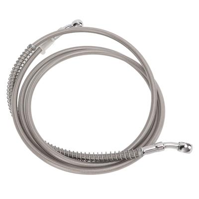 Universal Motorrad Brems Schlauch Stahl PVC Bremsleitung Kupplungen für Die Meisten Motorräder Einfach