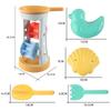 5x Summer Beach Set Sand Toys Sandbox Toy Sand Castle Toy Pool and Water Toys for Backyard Bathtime Toy Party Boys and Girls