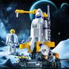 Space Rocket Building Block Toys 319PCS Children Space Launch Vehicle Series Assembly Model Toys Boys Birthday Holiday Gift