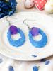 DIY Easter Jewelry Molds Butterfly Flower Rabbit Egg Design Crafting Earring Molds for Family Women Girls Holiday Gift