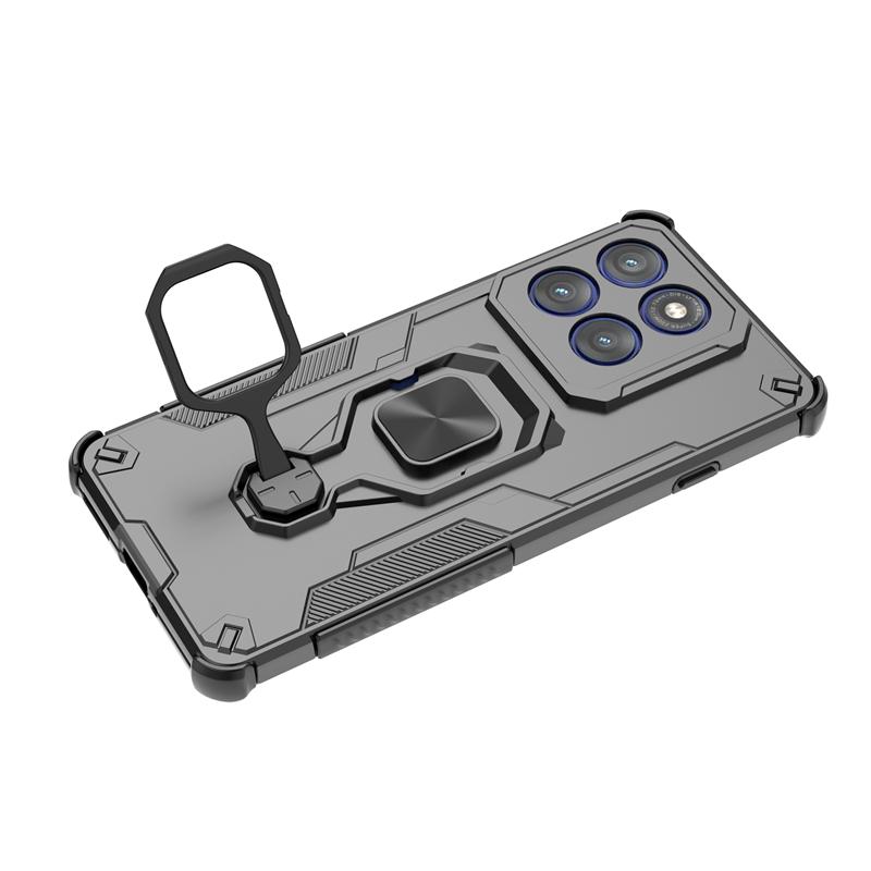 Etui dla Motorola Moto Edge 60 Pro 5G Magnetyczny Uchwyt Pierścień Pancerne Wstrząsoodporne Etui dla Moto Edge60 Pro Ochrona Obiektywu Pokrowiec