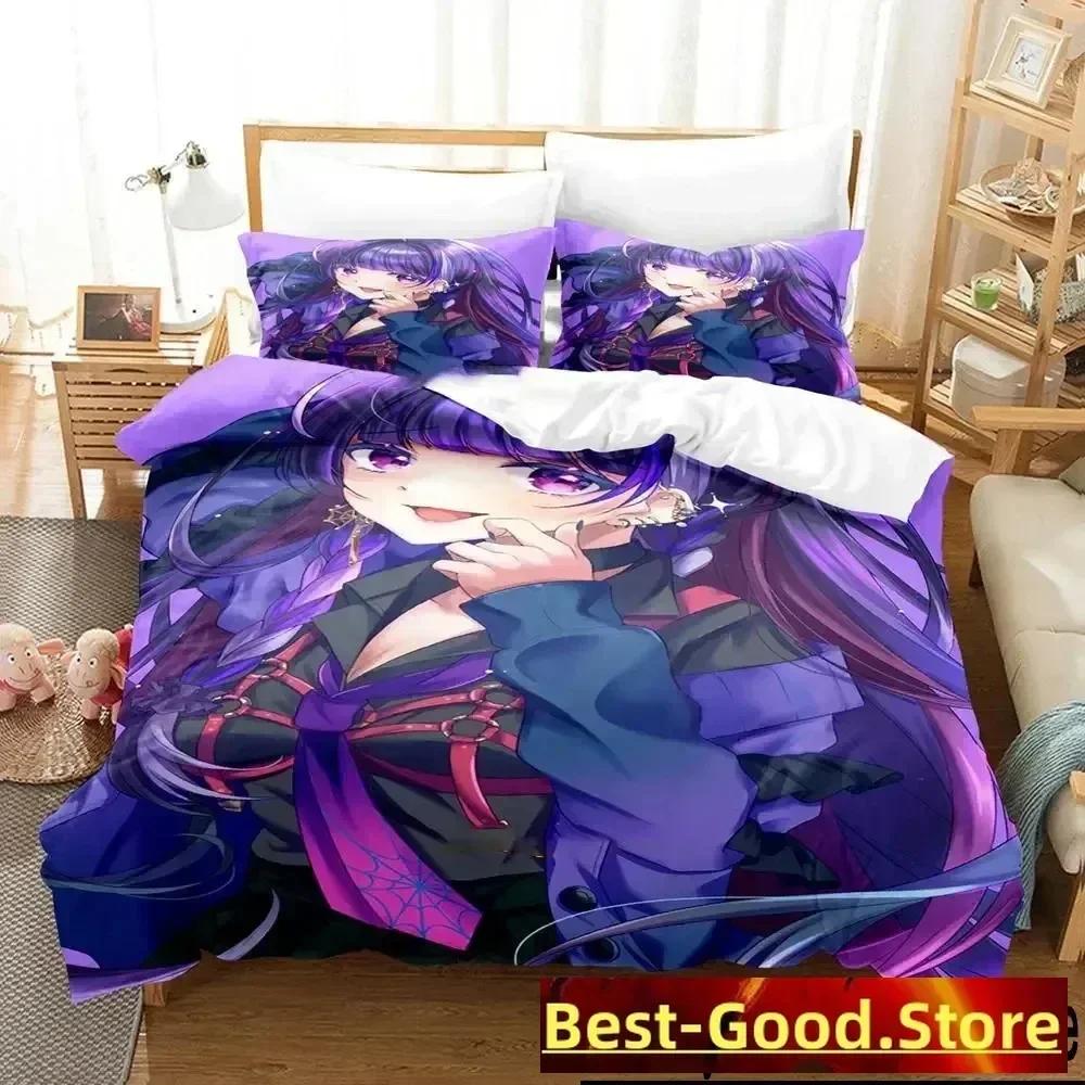 Comforter 3D Print Anime Meloco Kyoran Bedding Set Bed Set Comforter King Queen Size Boys Adult Bedding