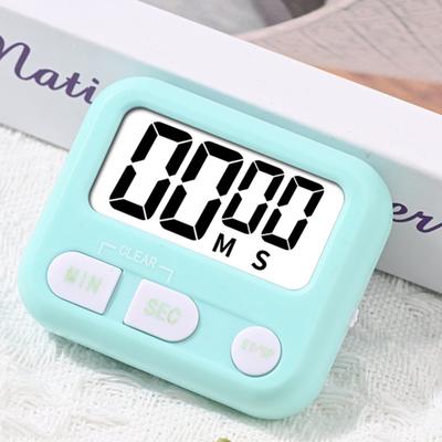 Kitchen Baking Timer Large Screen Button Control with Strong Magnetic Stand Loud Alarm Countdown Stopwatch