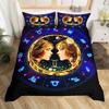 Constellation Taurus Three-Piece Quilt Cover 3D Digital Printing Bedding Set Bed Cover