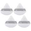 3Pcs Triangle Powder Puff Face Diamond Ribbon Soft Makeup Tool Sponge Velvet Soft Smooth Facial Beauty Makeup Sponge Accessories